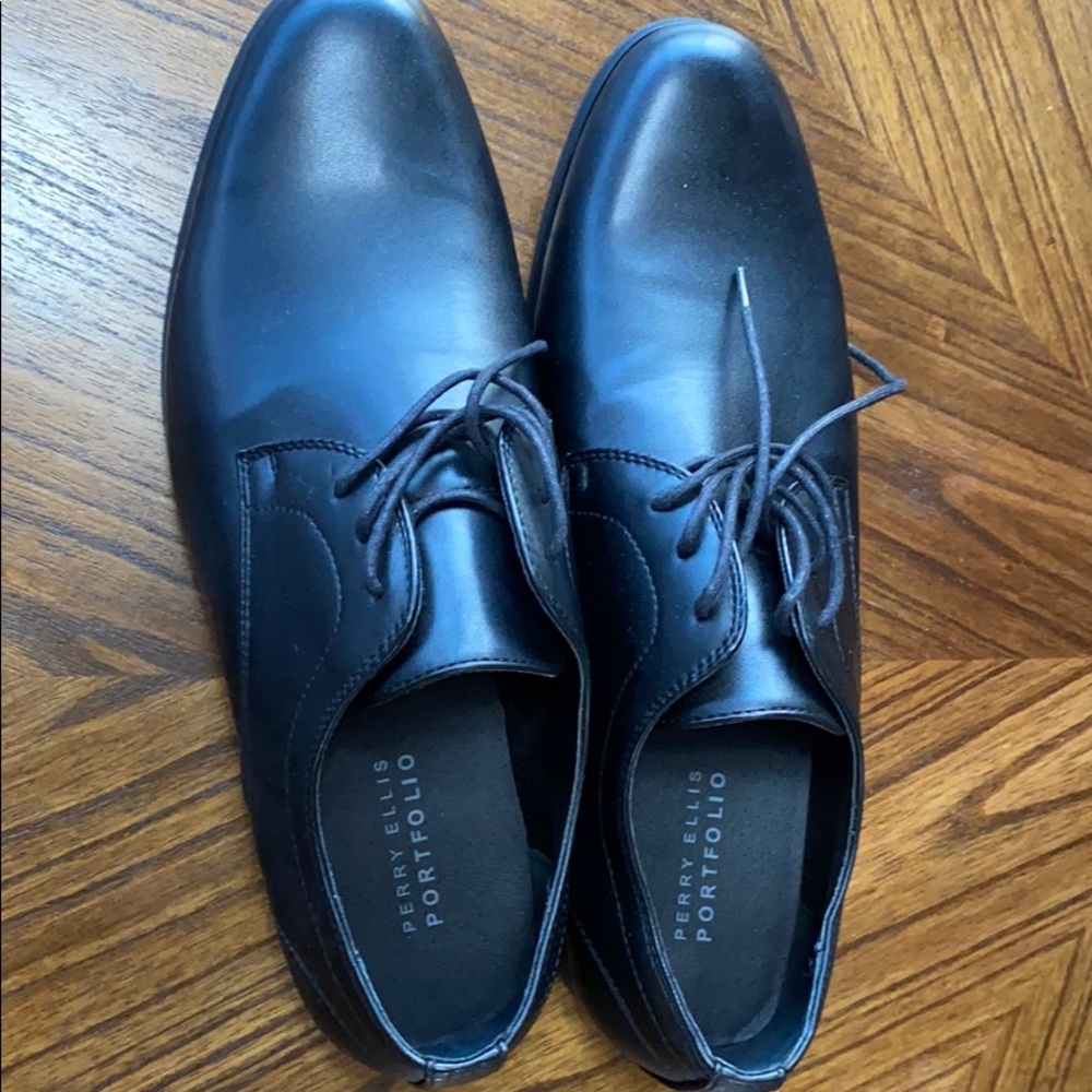 Perry Ellis Shoes (dress) size 10.5 , black